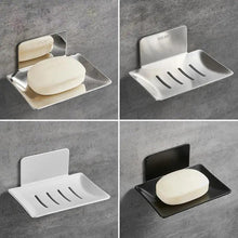 Load image into Gallery viewer, No Drilling Soap Dish Holder Wall Mounted Soap Sponge Holder For Kitchen Soap Holder Bathroom Soap Holder Soap Dish Bath Soap Dish for Shower Stainless Steel Wall Mounted Bar Soap Holder For Bathroom Kitchen