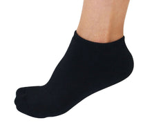 将图片加载到图库查看器,No Look Anklet Bamboo Viscose Socks - Black