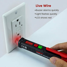 Load image into Gallery viewer, Non-Contact Voltage Tester with Dual Range AC 12V-1000V/48V-1000V