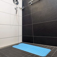 Load image into Gallery viewer, Non Slip Shower Mat Massage Anti-Bacterial with Suction Cups