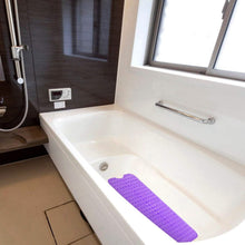 Load image into Gallery viewer, Non Slip Shower Mat Massage Anti-Bacterial with Suction Cups