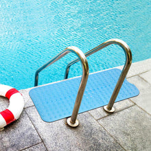 Load image into Gallery viewer, Non Slip Shower Mat Massage Anti-Bacterial with Suction Cups