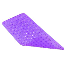 Load image into Gallery viewer, Non Slip Shower Mat Massage Anti-Bacterial with Suction Cups