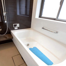 Load image into Gallery viewer, Non Slip Shower Mat Massage Anti-Bacterial with Suction Cups