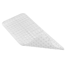Load image into Gallery viewer, Non Slip Shower Mat Massage Anti-Bacterial with Suction Cups