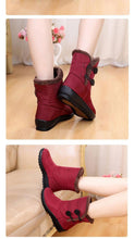 Load image into Gallery viewer, Non-Slip Snow Boots New Womens Warm Winter Boots Waterproof Shoes Winter Women Shoes Plus Velvet Cotton Boots Warm Lining Comfortable Non Slip Ankle Booties Outdoor Hiking Walking Platform Shoes