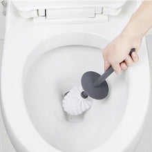将图片加载到图库查看器,Nordic Ceramic Toilet Brush Bathroom Accessories Set With Non Slip Long Handle And Flexible Bristle Toilet Brush Stainless Steel Long Handle Toilet Bowl Brush For Bathroom Toilet-Ergonomic Elegant Durable