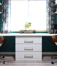 Load image into Gallery viewer, Nordic Luxury Drawer Knob Gold Wardrobe Cupboard Cabinet Handle Kitchen Door Pulls White Genuine Leather Furniture Knob Hardware Hole Center Modern Luxury Tree Bark Speckle Texture Cabinet Pull Hardware for Bedroom Kitchen