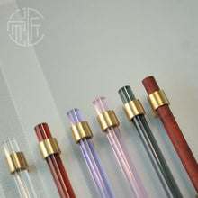 将图片加载到图库查看器,Nordic Modern Wardrobe Dresser Drawer Pull Cabinet Door Handle Knobs Cabinet Handle Pure Copper Double Hole Crystal Handle Brass Walnut Kitchen Wardrobe Cabinet Hardware Pull Handle Adjustable Hole