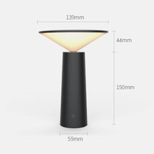 Load image into Gallery viewer, Novelty Bedroom Reading Book Light Modern Desk Lamp USB LED Table Lamp Touch Sensor Control for Home Office Decoration Decorative Table Lamp Cute Study Lamps for Bedroom Décor
