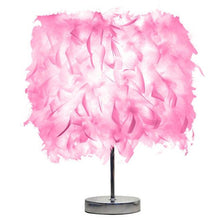 Load image into Gallery viewer, Novelty Feather Night Light Remote Fairy Copper Lamp for Home Living Room Bedroom Bedside Backlight Party Wedding Decoration Cute Study Lamps for Bedroom Décor