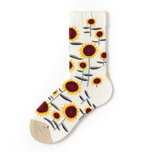 将图片加载到图库查看器,Novelty Happy Funny Women Graphic Short Socks Socks Combed Out Of Pure Cotton Art Abstract Oil Painting Socks French Style Crew Socks For Men And Women
