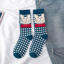Load image into Gallery viewer, Occident Fashion Colorful Print Socks Women with Mushroom Spring Woman Socks Breathable Cotton Socks For Women
