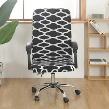 Load image into Gallery viewer, Office Chair Cover Jacquard Removable Gaming Computer Case Cushion Covers Dust Guards For Home Leisure Universal Size Modern Stretchable Cloth Polyester Universal Desk Task Chair Chair Covers Stretch Rotating Chair Slipcover