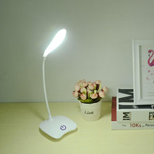 Load image into Gallery viewer, Office Desk LED Table Lamp USB Rechargeable Battery Bright Lamp Eye Care Mini Flex Room Desk Children's Lamp Bedroom Nightstand Decorative Table Lamp Cute Study Lamps for Bedroom Décor