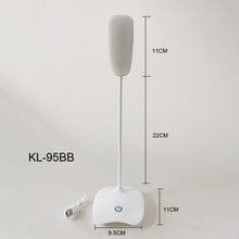 Load image into Gallery viewer, Office Desk LED Table Lamp USB Rechargeable Battery Bright Lamp Eye Care Mini Flex Room Desk Children's Lamp Bedroom Nightstand Decorative Table Lamp Cute Study Lamps for Bedroom Décor