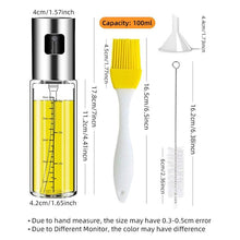 将图片加载到图库查看器,Oil Spray Bottle Dispenser Sprayer Olive Kitchen Accessories Gadget Cooking BBQ Barbeque Tools Utensils Sets Oil Spritzer for Salad BBQ Retro Portable Cooking Frying Barbeque Oil Spray Meat Grilling Spray Bottle For BBQ