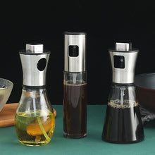 将图片加载到图库查看器,Oil Spray Pot Oil Sprayer For Cooking Spray Bottle Barbecue Multi-Function Air Fryer Glass Oil Spray Bottle Oil Bottle Dispenser Spray Bottle for BBQ Glass Spray Bottle for BBQ Salad Baking Grilling Roasting Frying