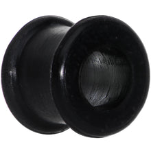 Load image into Gallery viewer, 00G Flexible Black Silicone Double Flare Tunnel Plug Set