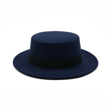 Load image into Gallery viewer, One Size Winter Autumn Cotton Women Men Fedoras Lady Retro Wide Brim Hat Belt Fedora Hat Top Lightweight Caps Everyday Wear Hats Summer Sun Hat