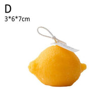 Load image into Gallery viewer, Orange Shaped Scented Candle Fruit Soy Wax Candle Smokeless Oil Aromatherapy Candle Cool Candles Shaped Candles Novelty Candle for Wedding Holiday Birthday Party Decor Aesthetic Candles for Women with Flower Fragrance