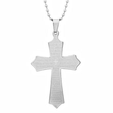 将图片加载到图库查看器,Our Father Lord's Prayer Cross Pendant
