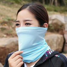 Load image into Gallery viewer, Outdoor Balaclava Bandana Uv Biker Cover Scarf Seamless Magic Headband Camouflage Neck Gaiter Face Cover Headwear Scarf Uniesx Men Women Bandanas Polyester Breathable Windproof Anti UV Neck Cover Camping Hiking Climbing Face Mask Headband