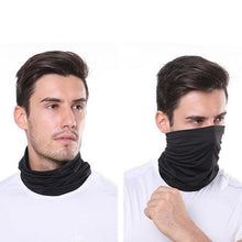 Load image into Gallery viewer, Outdoor Balaclava Bandana Uv Biker Cover Scarf Seamless Magic Headband Camouflage Neck Gaiter Face Cover Headwear Scarf Uniesx Men Women Bandanas Polyester Breathable Windproof Anti UV Neck Cover Camping Hiking Climbing Face Mask Headband
