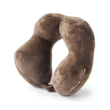 将图片加载到图库查看器,Outdoor Neck Support Pillow Headrest Travel Folding Slow Rebound Journey Trip Cushion Memory Foam Travel Pillow Neck Pillow, Ideal for Airplane Travel Comfortable Lightweight Improved Support Design Machine Washable Cover Must Have Travel Accessories