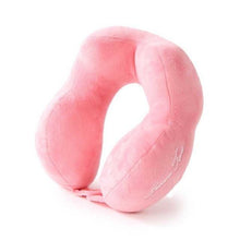 将图片加载到图库查看器,Outdoor Neck Support Pillow Headrest Travel Folding Slow Rebound Journey Trip Cushion Memory Foam Travel Pillow Neck Pillow, Ideal for Airplane Travel Comfortable Lightweight Improved Support Design Machine Washable Cover Must Have Travel Accessories