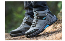 Load image into Gallery viewer, Outdoor Non-slip Snow Mens Boots Walking Climbing Hiking Shoes Mountain Sport Boots Hunting Men Winter Ankle Snow Hiking Boots Warm Water Resistant Non Slip Soft Shoes