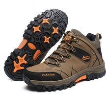 Load image into Gallery viewer, Outdoor Non-slip Snow Mens Boots Walking Climbing Hiking Shoes Mountain Sport Boots Hunting Men Winter Ankle Snow Hiking Boots Warm Water Resistant Non Slip Soft Shoes