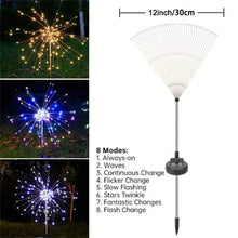 将图片加载到图库查看器,Outdoor Solar Garden Lights with 8 Lighting Modes