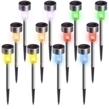 Load image into Gallery viewer, Outdoor Solar LED Solar Lights and Garden LED Lamps