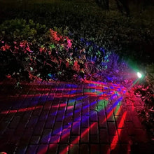 Load image into Gallery viewer, Outdoor Solar Rotating Color Projection Lamp