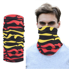 将图片加载到图库查看器,Outdoor Sport Camping Hiking Scarf Printing Bandana Windproof Sunscreen Neck Tube Gaiter Headband Shemagh Washable Cloth Bandanas Women Men Neck Gaiter Cover Turban Multipurpose Balaclava Elastic UV Face Shields for Women