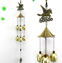 将图片加载到图库查看器,Outdoor Wind Chimes Yard Antique Superb Garden Copper Bells Wind-chimes Wall Hanging Decorations Best Metal Musical Wind Chime Home Decoration Amazing Addition To Patio Porch Garden Backyard