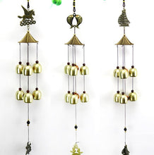 将图片加载到图库查看器,Outdoor Wind Chimes Yard Antique Superb Garden Copper Bells Wind-chimes Wall Hanging Decorations Best Metal Musical Wind Chime Home Decoration Amazing Addition To Patio Porch Garden Backyard