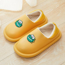 Load image into Gallery viewer, Outdoor Winter Waterproof Women Non-Slip Slippers Warm Female Plush House Slippers Indoor Flip Flops Waterproof Fuzzy Clogs Slippers Cozy Slip-On Memory Foam Fur House Slippers