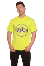 将图片加载到图库查看器,Outdoors Men's Bamboo Viscose/Organic Cotton Short Sleeve Graphic T-Shirt