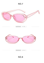 Load image into Gallery viewer, Oval Sunglasses For Women Retro Designer Glasses For Women/Men Small Eyewear For Women Tiny Small 90s Sunglasses Women Polarized Retro Oval Sunglasses Tinted Glasses
