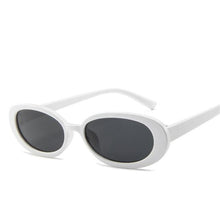 Load image into Gallery viewer, Oval Sunglasses For Women Retro Designer Glasses For Women/Men Small Eyewear For Women Tiny Small 90s Sunglasses Women Polarized Retro Oval Sunglasses Tinted Glasses