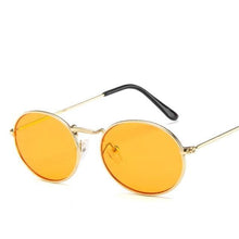 Load image into Gallery viewer, Oval Sunglasses Vintage Retro Sunglasses Designer Glasses for Women Men Oval Shape Sunglasses For Women/Men Popular Luxury Round Shape Sunglasses
