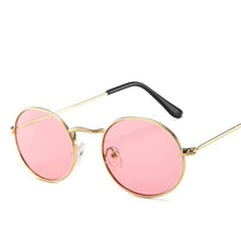 Load image into Gallery viewer, Oval Sunglasses Vintage Retro Sunglasses Designer Glasses for Women Men Oval Shape Sunglasses For Women/Men Popular Luxury Round Shape Sunglasses
