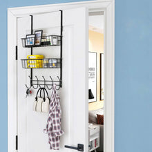 Load image into Gallery viewer, Over The Door Hooks Organizer