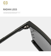 将图片加载到图库查看器,Oversized Shield Sunglasses for Women Men Square Rimless Fashion Shades Sunglasses For Women & Men Elegant Shades For Women Popular Oversized Festival Trendy Sunglasses For Men & Women