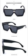 将图片加载到图库查看器,Oversized Square Rimless Shades UV400 Shape Sunglasses For Women New Fashionable New Big Frame Sun Glasses for Female New Latest Attractive Large Flat Top Eyewear For Unisex