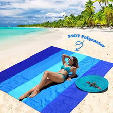 Load image into Gallery viewer, Oversized Waterproof Beach Blanket