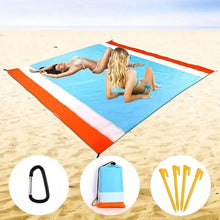 Load image into Gallery viewer, Oversized Waterproof Beach Blanket