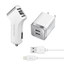 Load image into Gallery viewer, Overtime Dual iPhone Car Charger Set